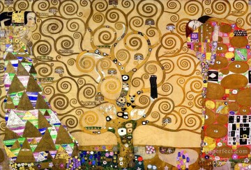 L’Arbre de Vie Stoclet Frise Gustav Klimt Peinture à l'huile